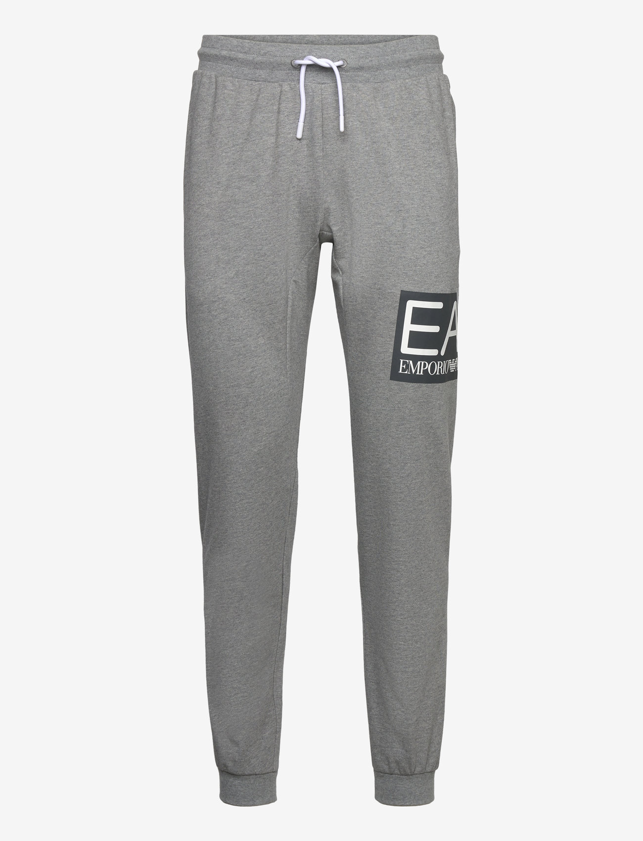 EA7 - TROUSER - med.grey mel - 0