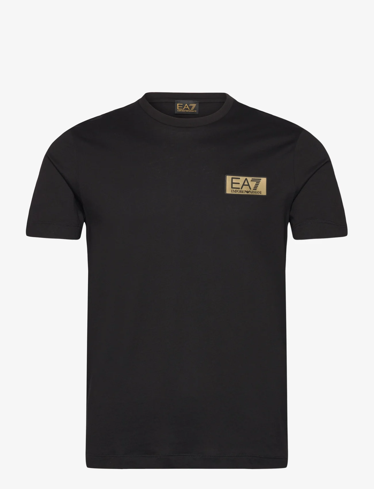 EA7 - T-SHIRT - short-sleeved t-shirts - black - 0