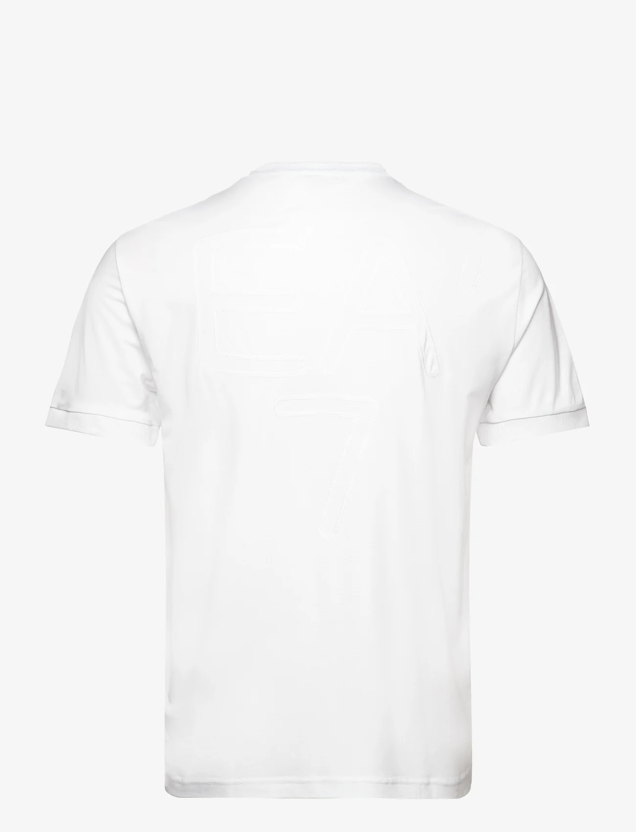 EA7 - T-SHIRT - t-shirts - white - 1