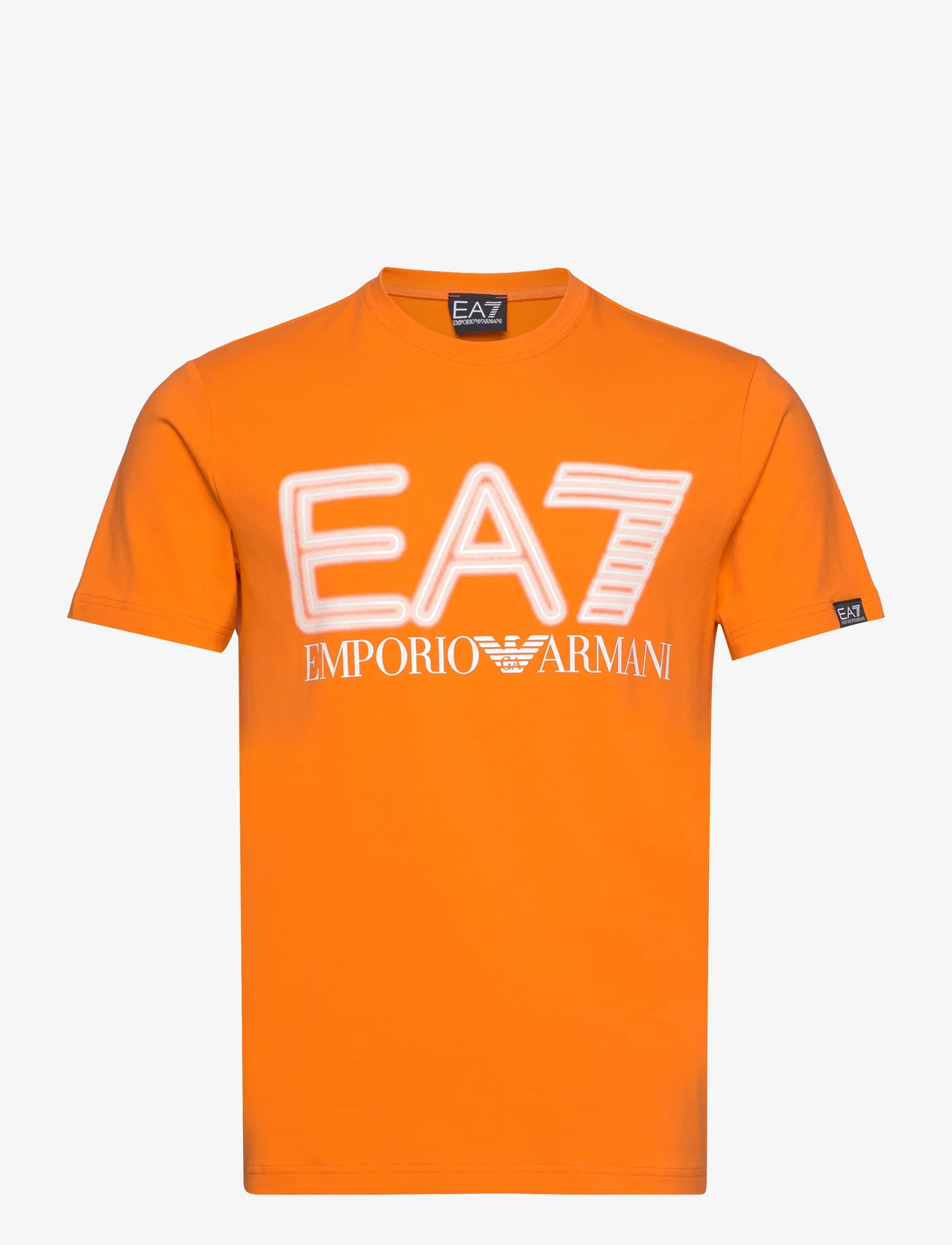 EA7 - T-SHIRT - kortermede t-skjorter - orange tiger - 0