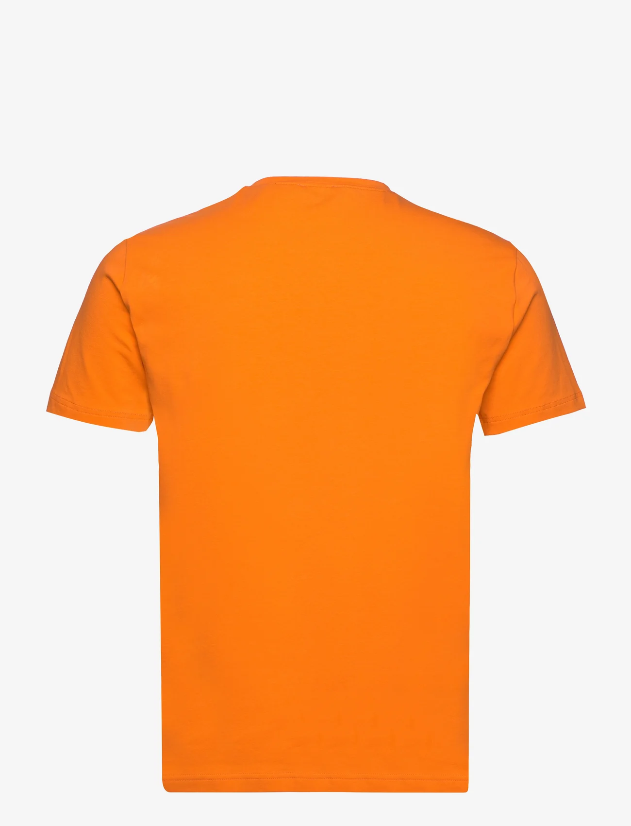 EA7 - T-SHIRT - short-sleeved t-shirts - orange tiger - 1