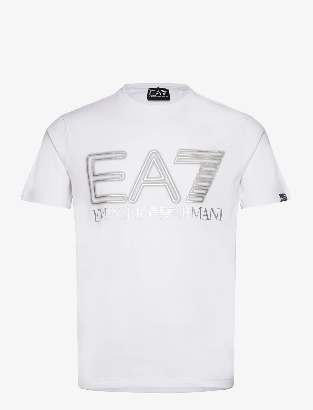 EA7 - T-SHIRT - kortærmede t-shirts - white - 0