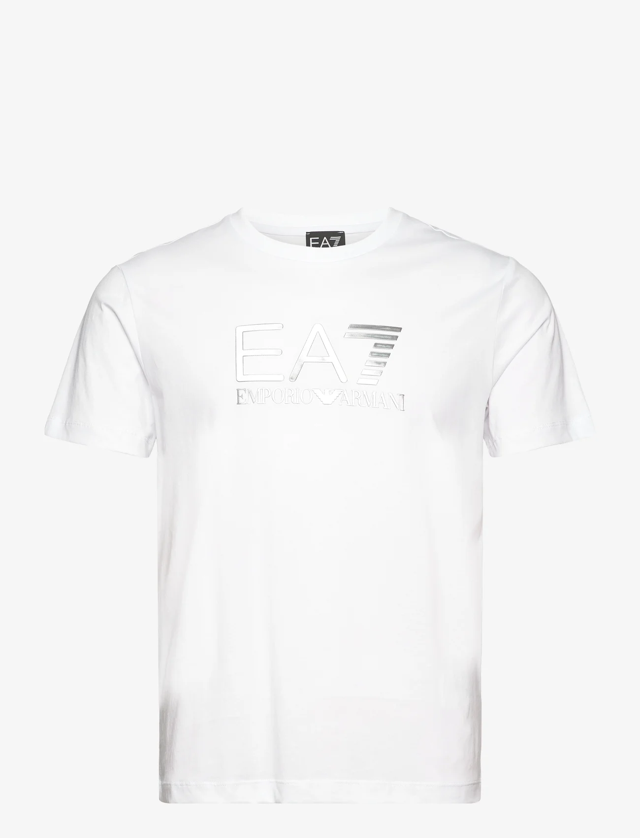 EA7 - T-SHIRT - short-sleeved t-shirts - white - 0