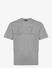 EA7 - T-SHIRT - t-shirts - 3905-med.grey mel - 0