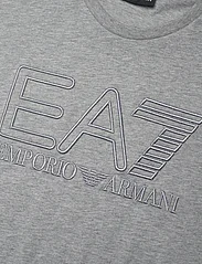 EA7 - T-SHIRT - t-shirts - 3905-med.grey mel - 2