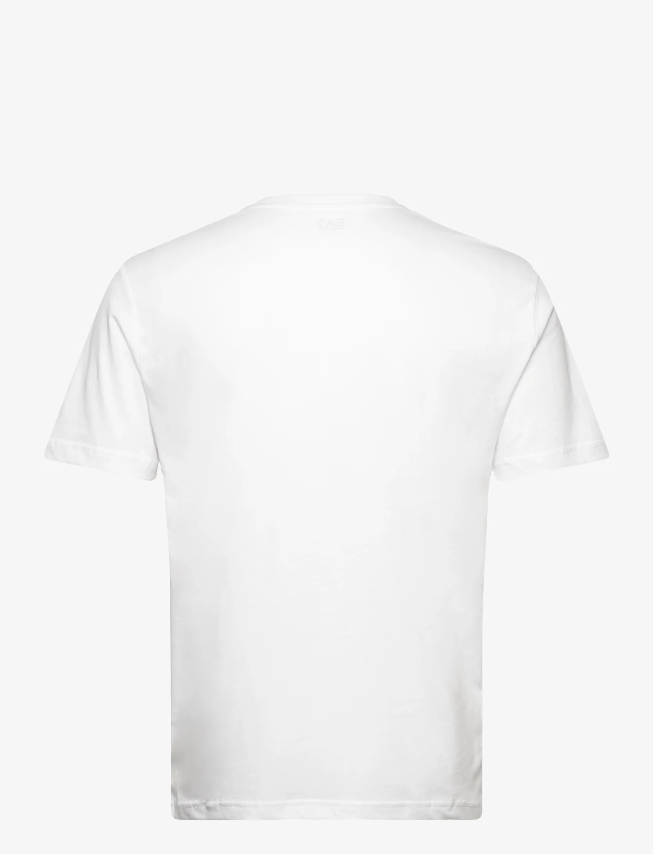 EA7 - T-SHIRT - marškinėliai trumpomis rankovėmis - 1100-white - 1