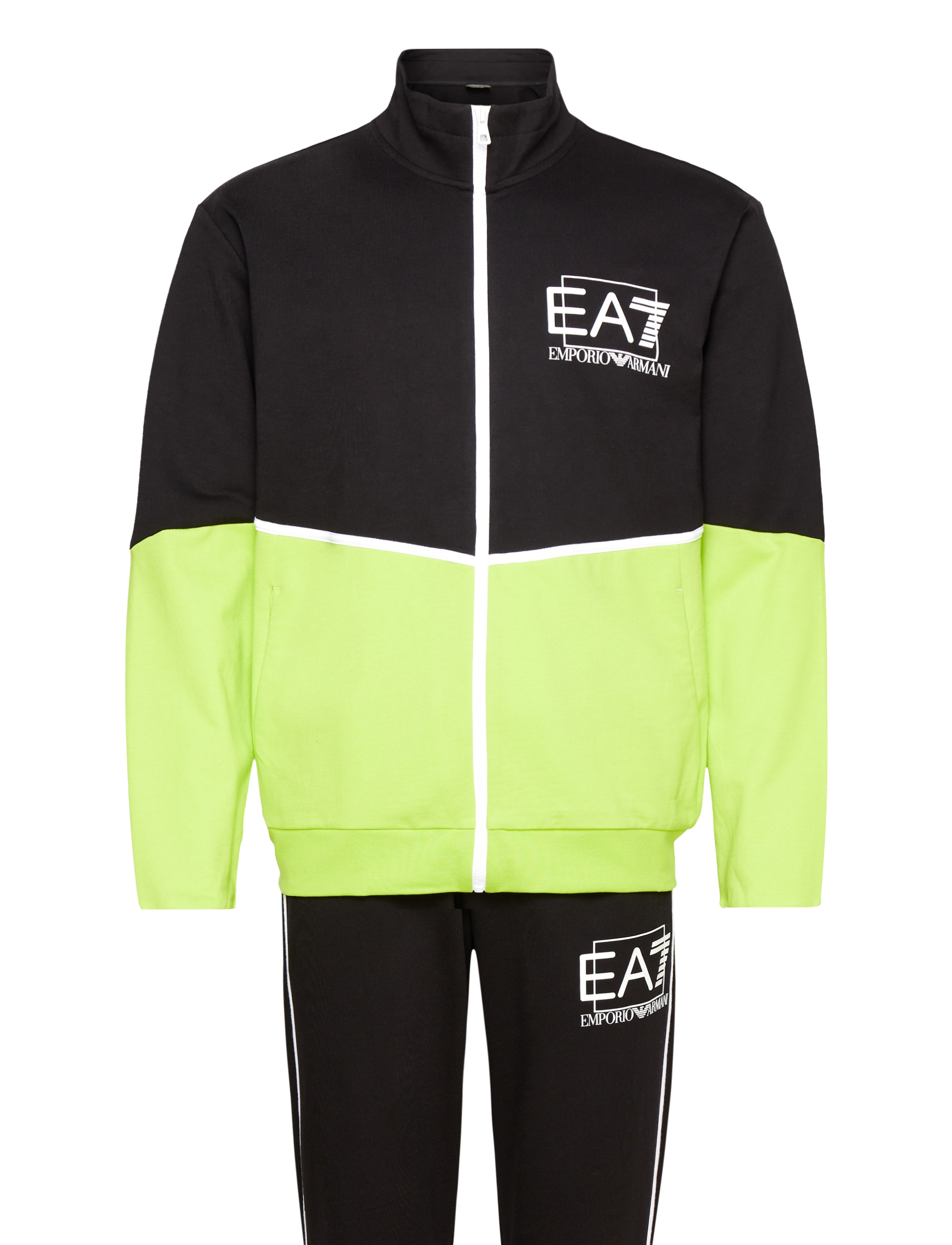 TRACKSUIT - 22CA-BLACK/GREEN