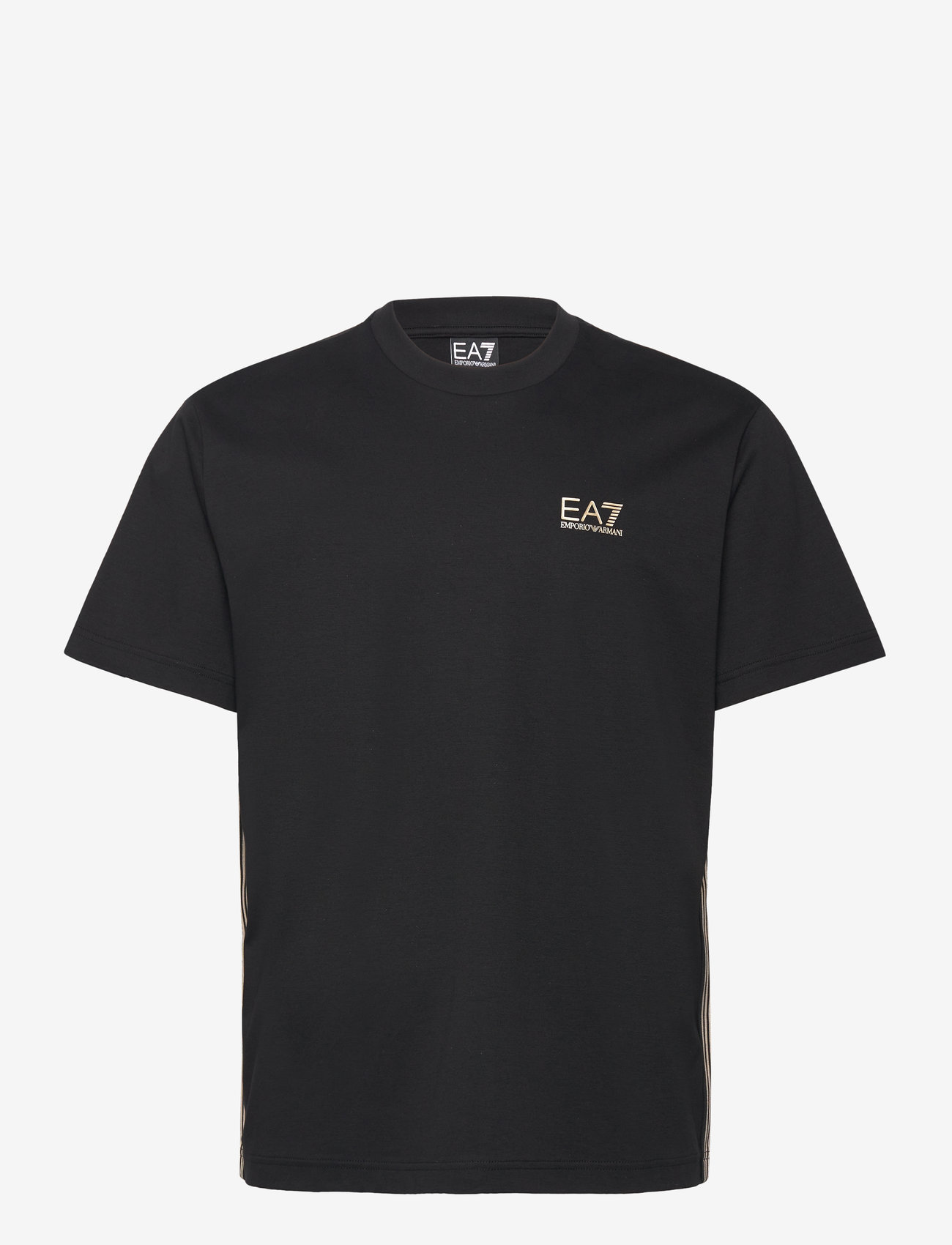 EA7 - T-SHIRT - kurzärmelig - 0200-black - 0