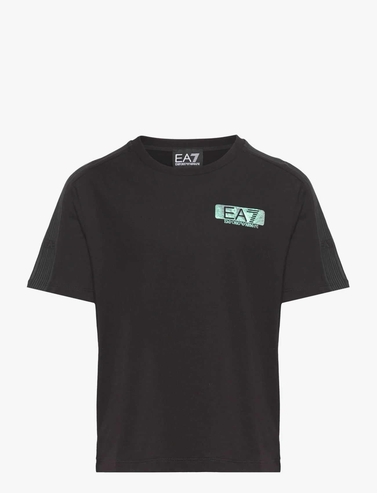 EA7 - T-SHIRTS - marškinėliai trumpomis rankovėmis - 1200-black - 0