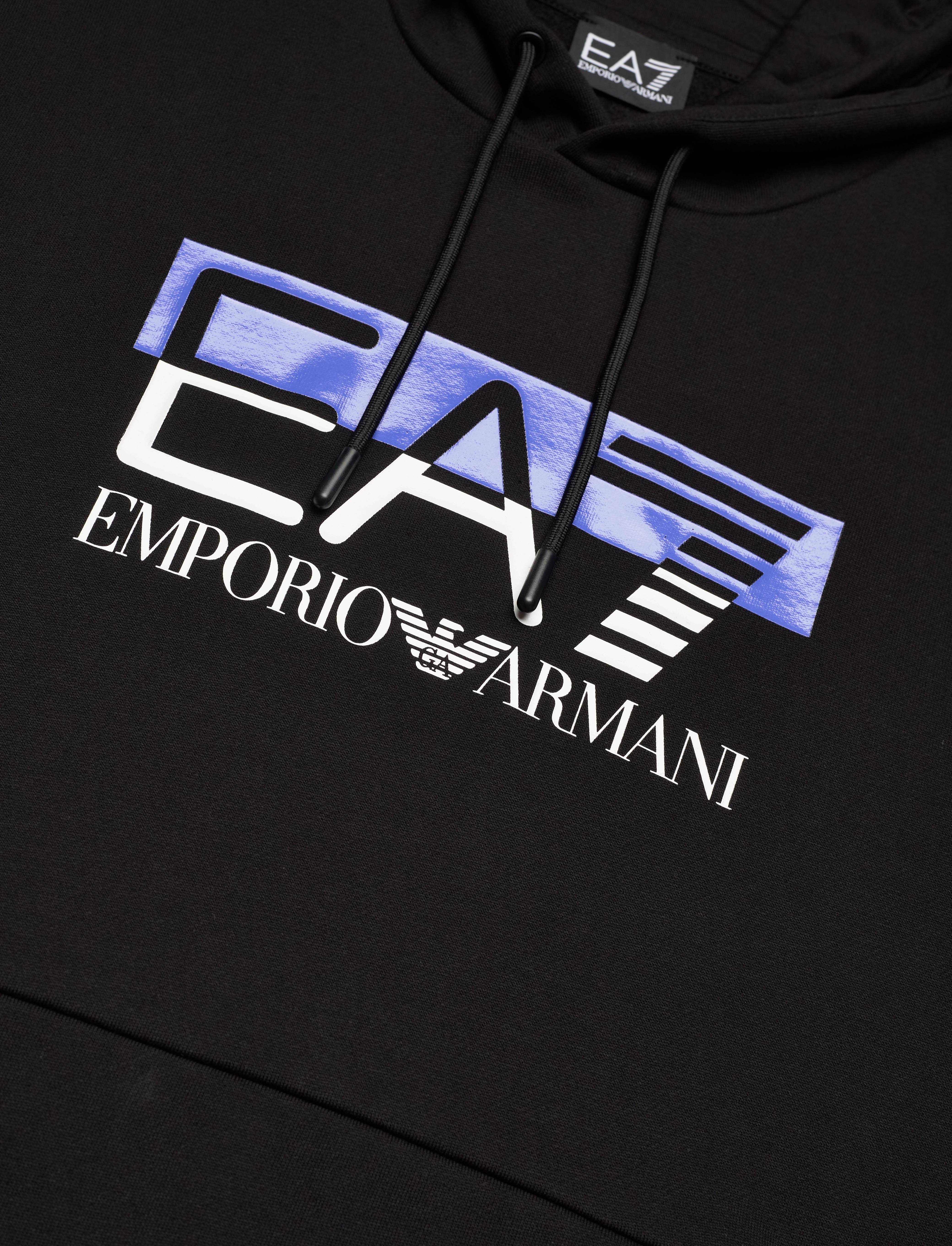EA7 - SWEATSHIRTS & HOODIES - 1200-black - 2