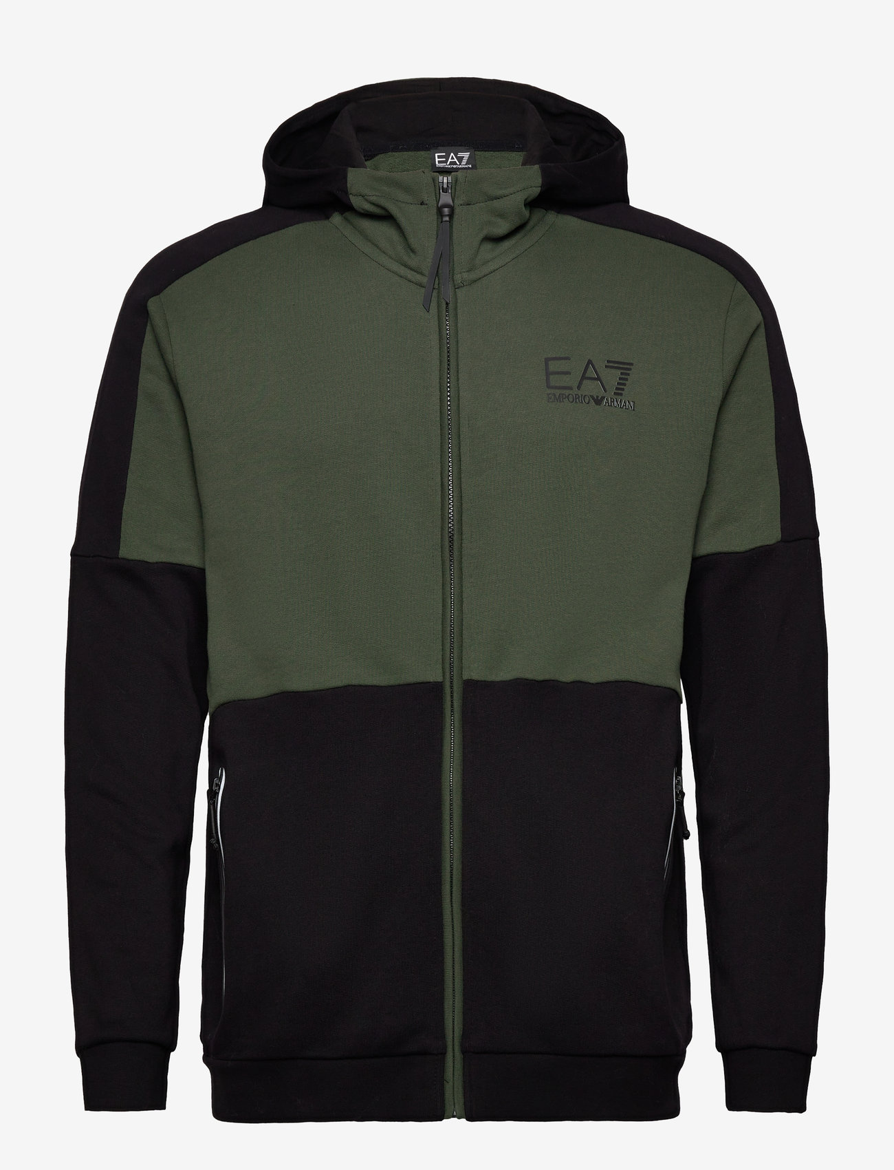 EA7 - SWEATSHIRTS & HOODIES - 1200-black - 0