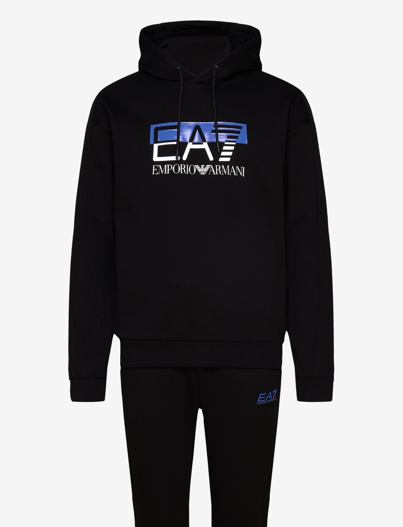 EA7 - SWEATSHIRTS & HOODIES - 1200-black - 0