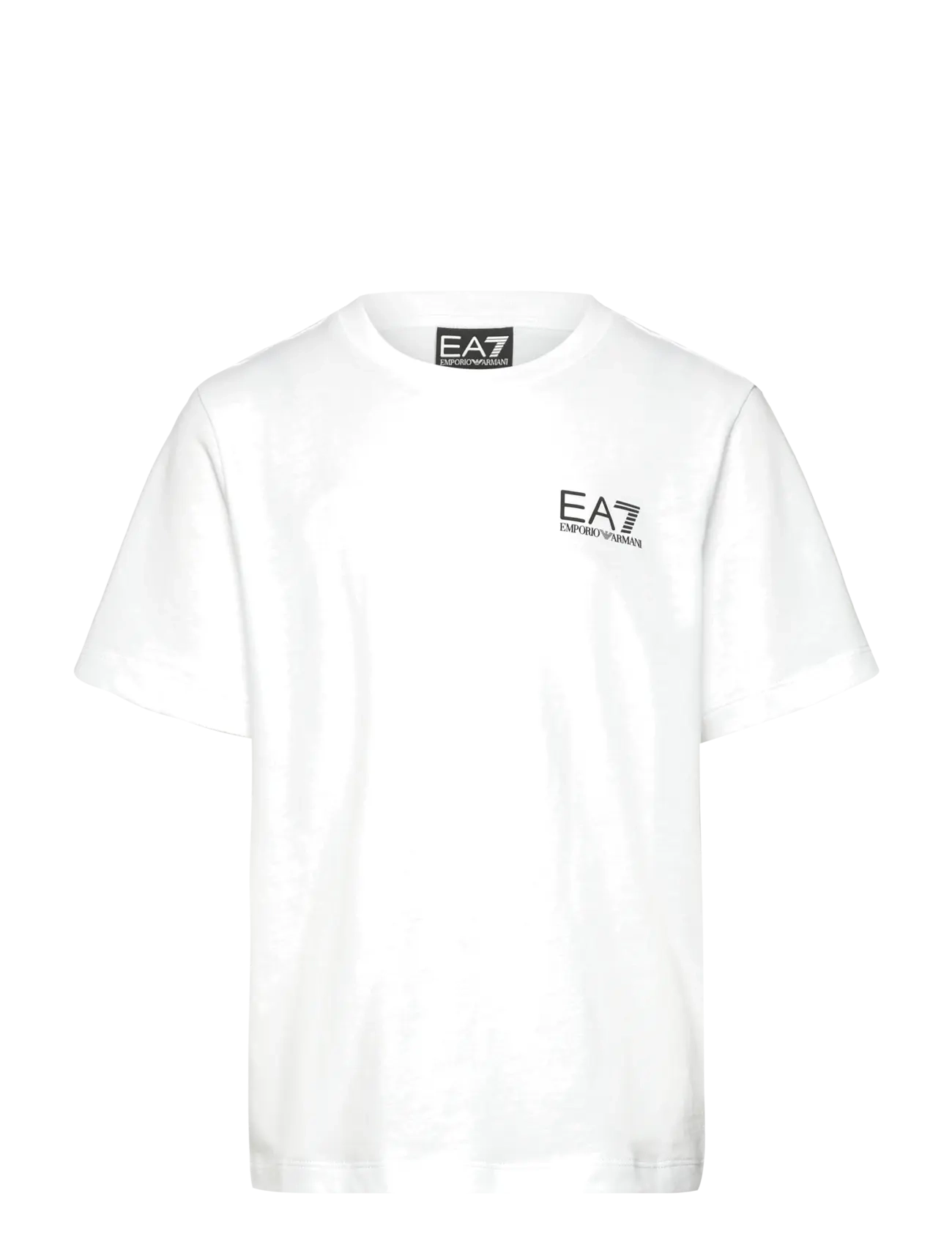 EA7 T-Shirt, 104, T-shirts, Weiß - Short-sleeved, Kinder