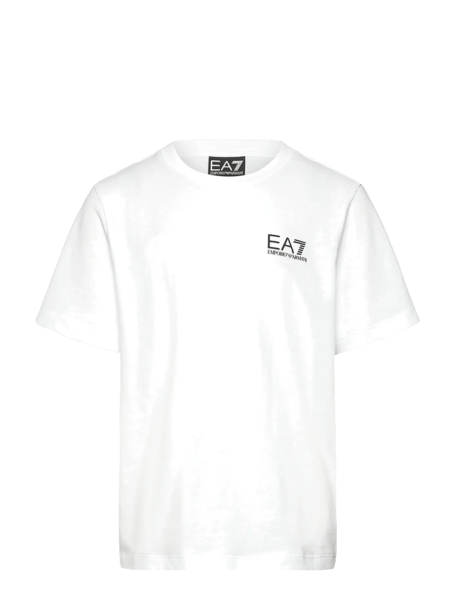EA7 - T-SHIRT - kurzärmelig - white - 0