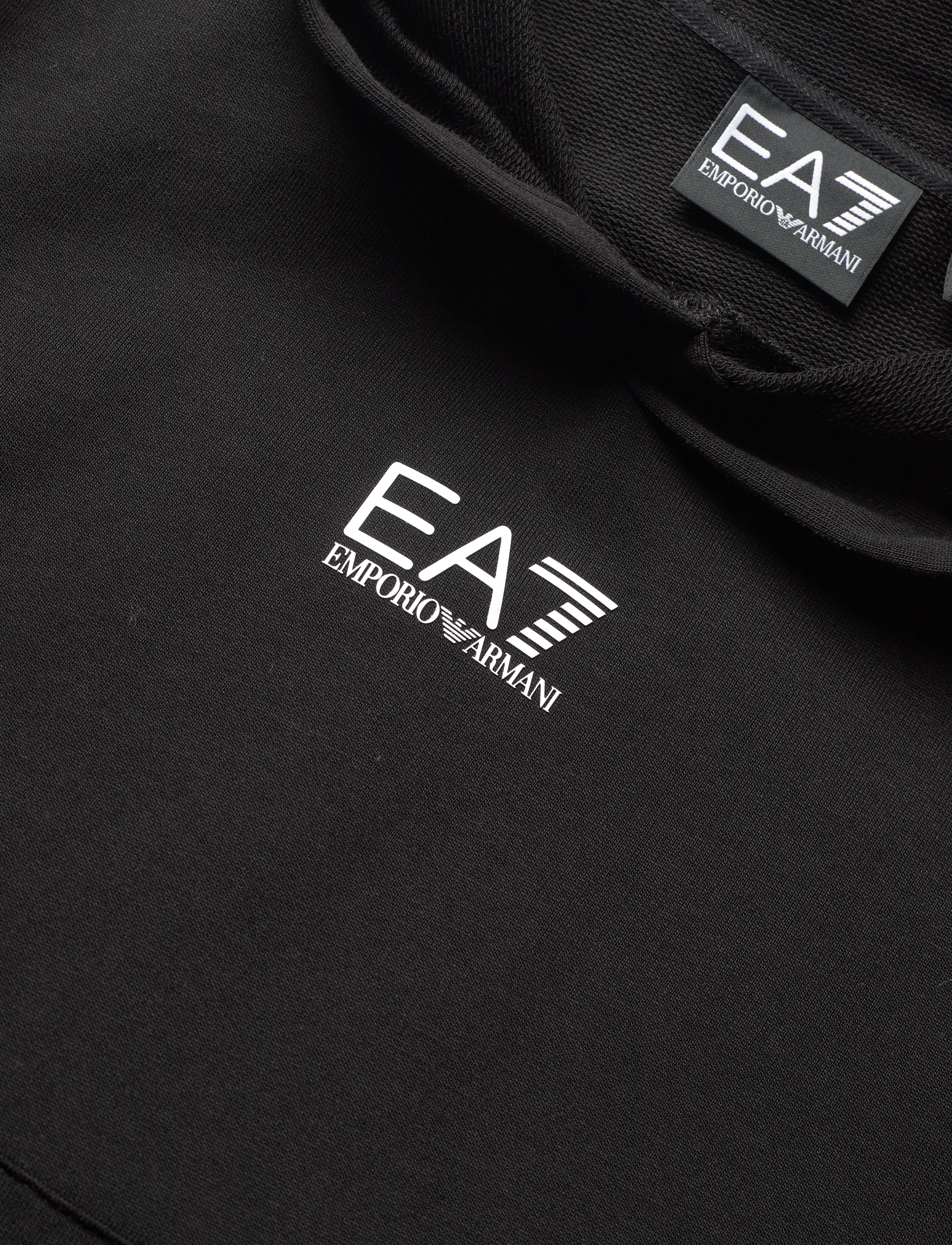 EA7 - SWEATSHIRT - kapuzenpullover - black - 2