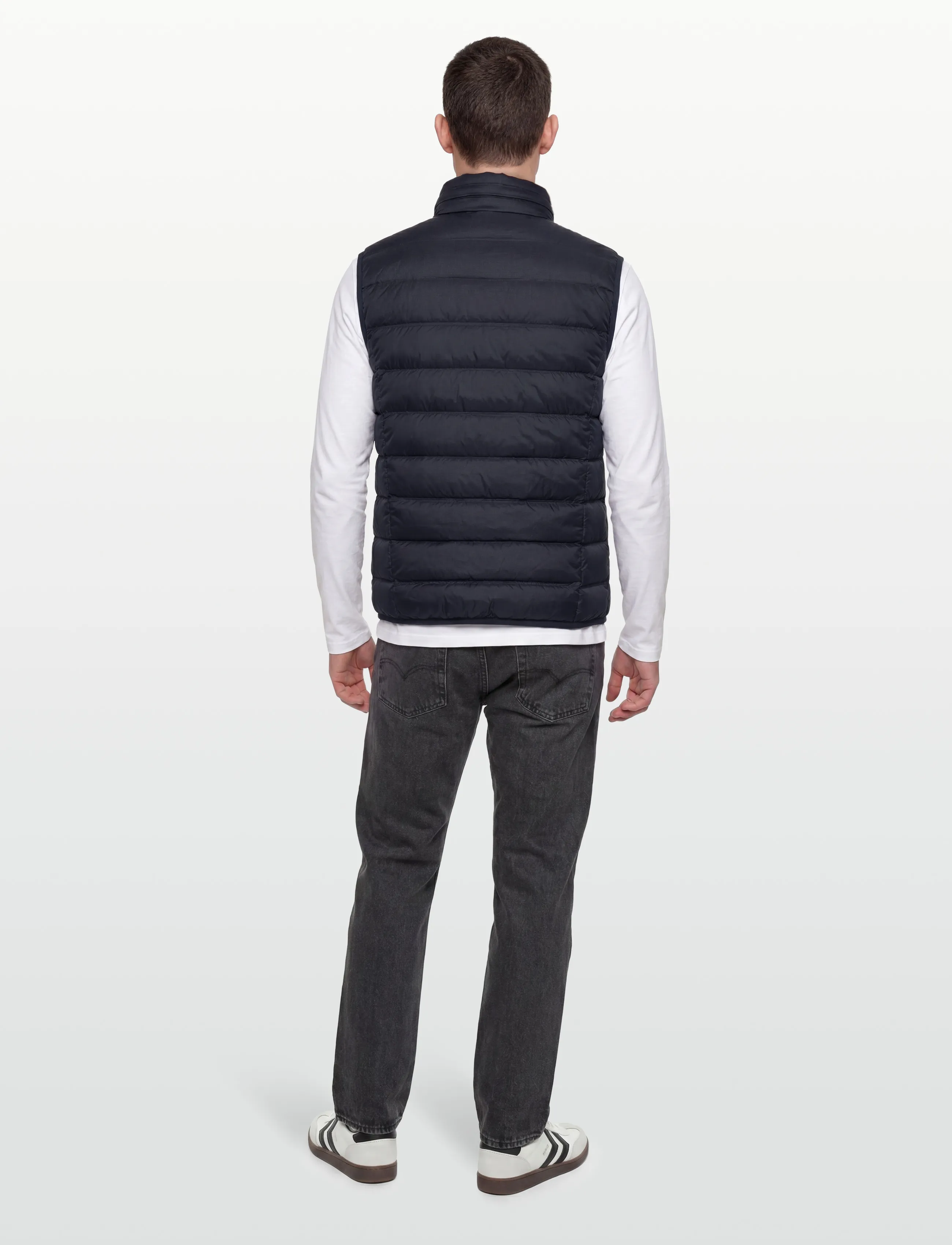 EA7 - DOWN WAISTCOAT - armani blue - 5