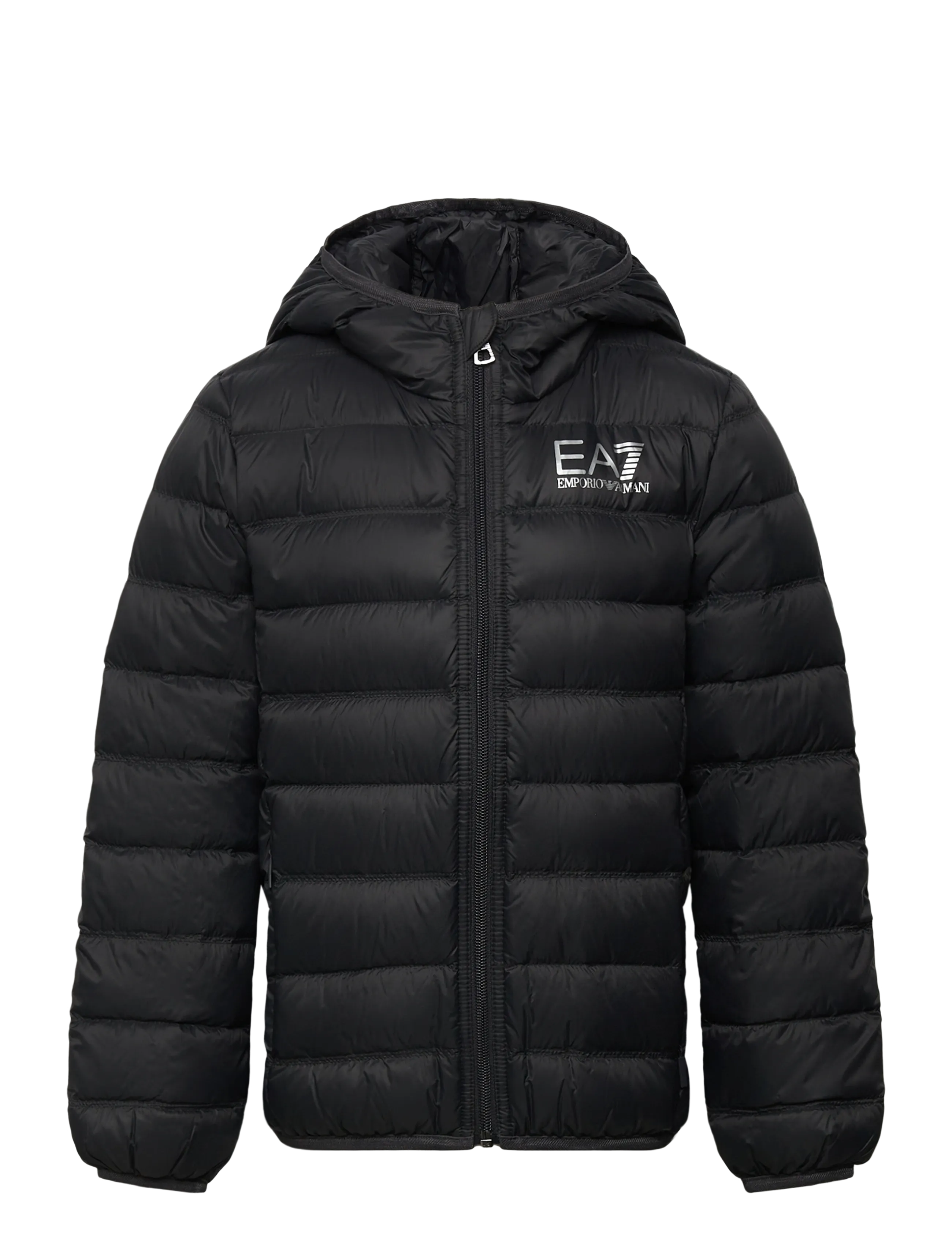 EA7 DOWN JACKET - Vis alt - ASPHALT / black