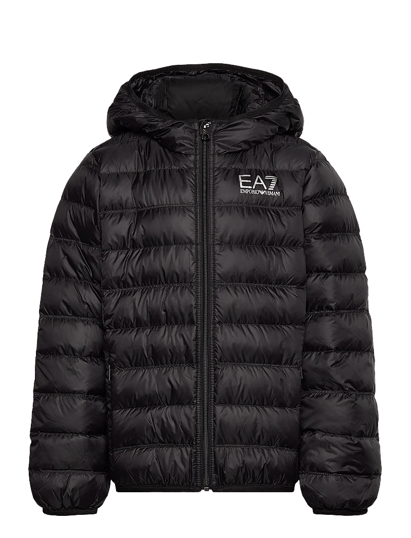 EA7 - DOWN JACKET - jakas ar siltu oderi - black - 0