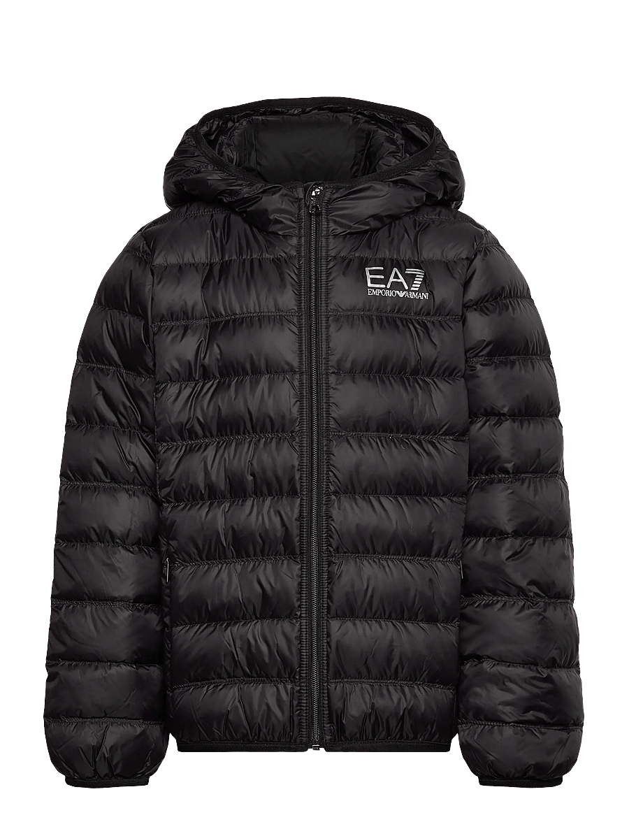 EA7 - DOWN JACKET - isolierte jacken - black - 0