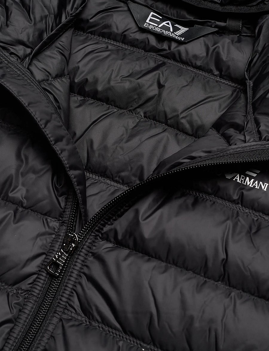 EA7 - DOWN JACKET - isolierte jacken - black - 2