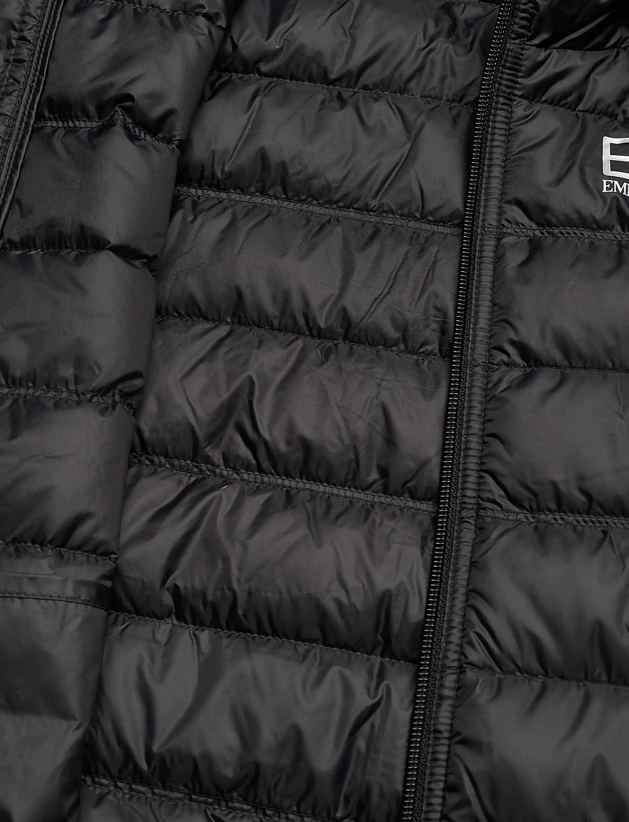 EA7 - DOWN JACKET - isolierte jacken - black - 4