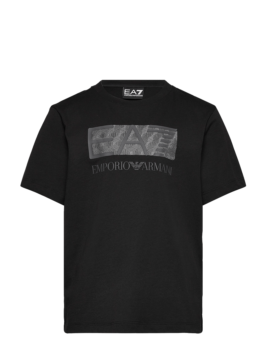 EA7 - T-SHIRT - kurzärmelig - black - 0