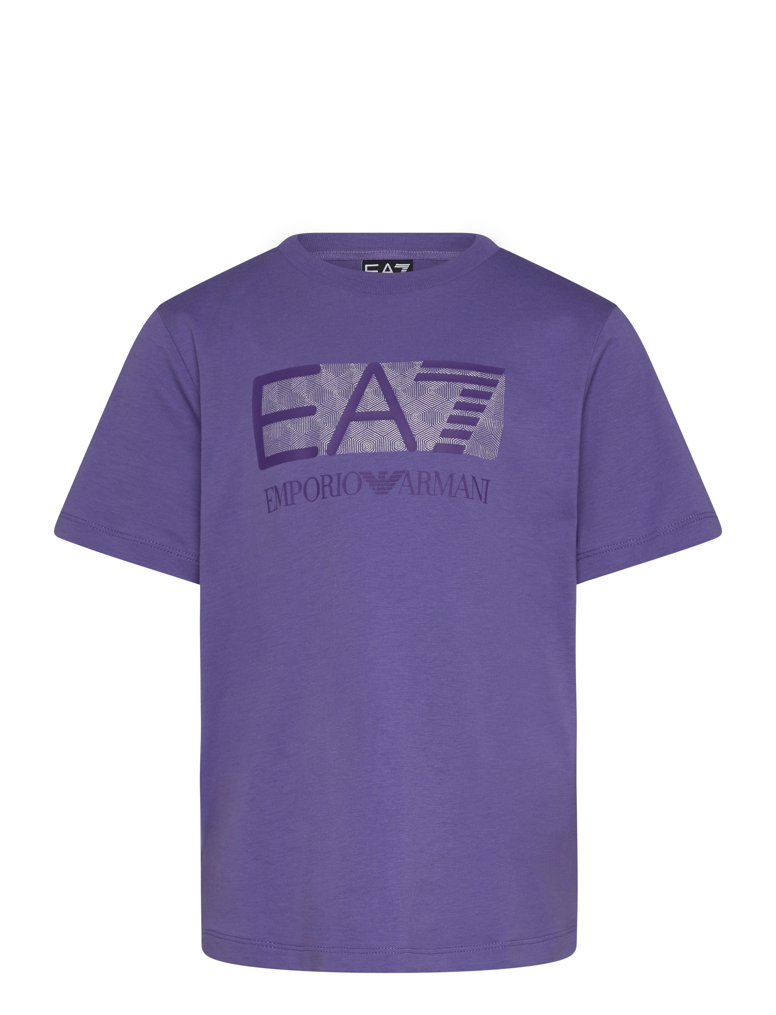 EA7 T-SHIRT - Tøj - CORSICAN BLUE / purple
