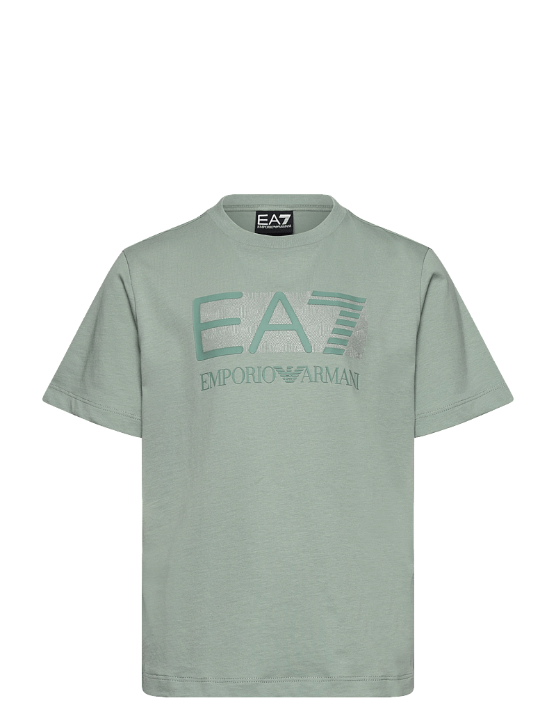EA7 - T-SHIRT - lühikeste varrukatega t-särgid - green milieu - 0