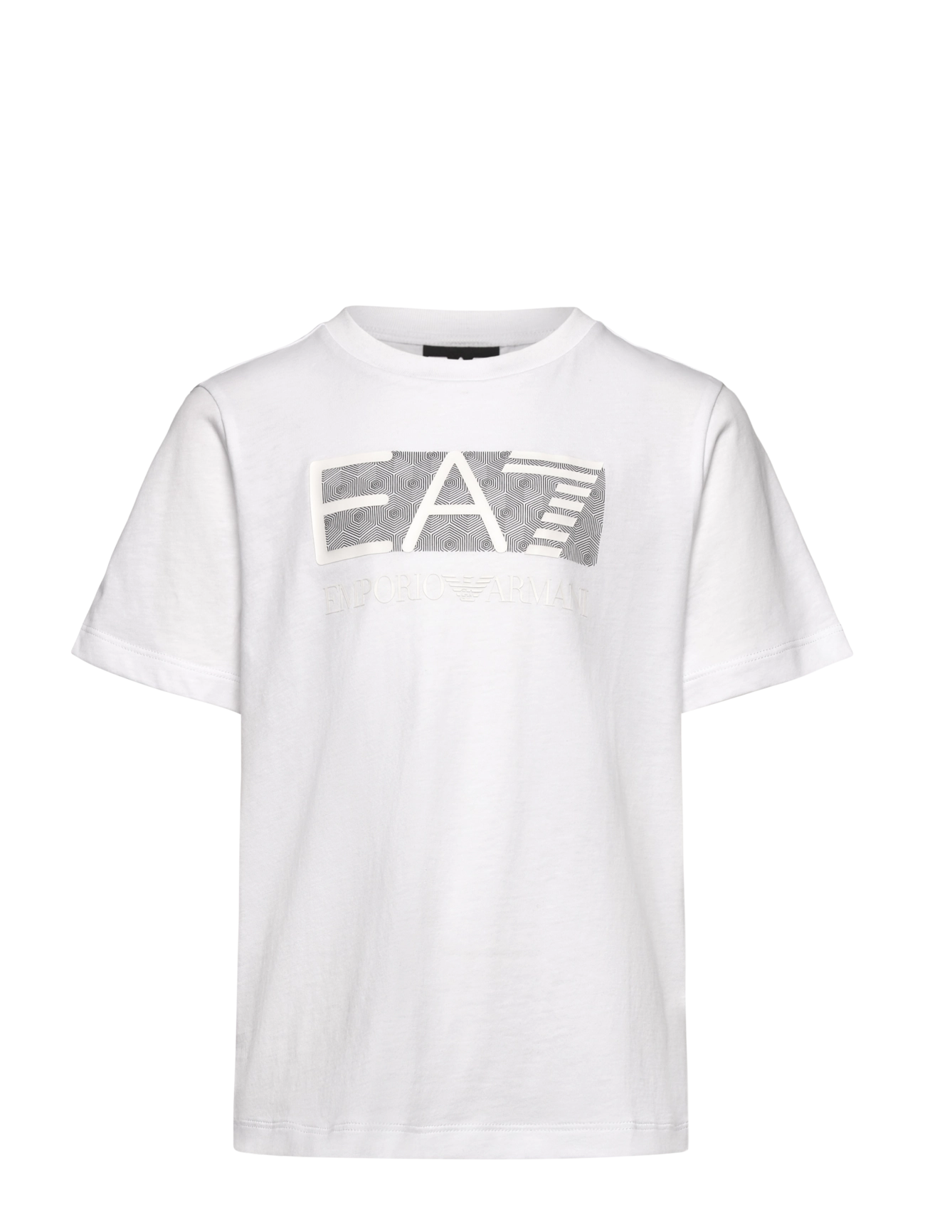 EA7 T-Shirt, 104, T-shirts, Weiß - Short-sleeved, Kinder