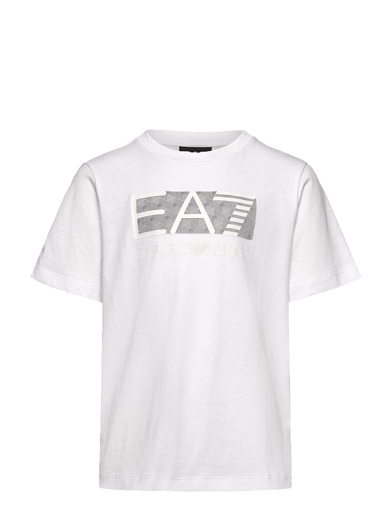 EA7 - T-SHIRT - kurzärmelig - white - 0