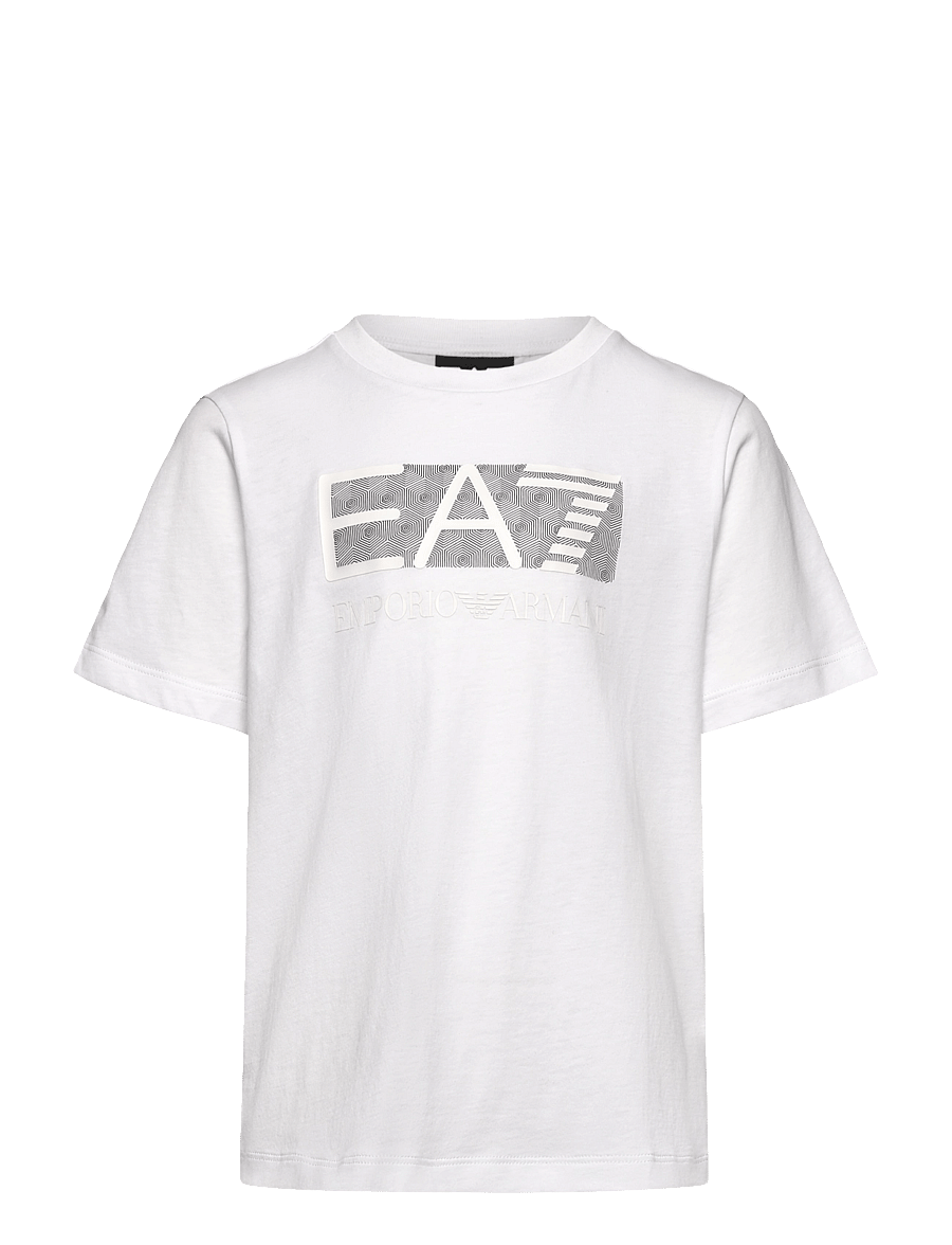 EA7 - T-SHIRT - kurzärmelig - white - 0