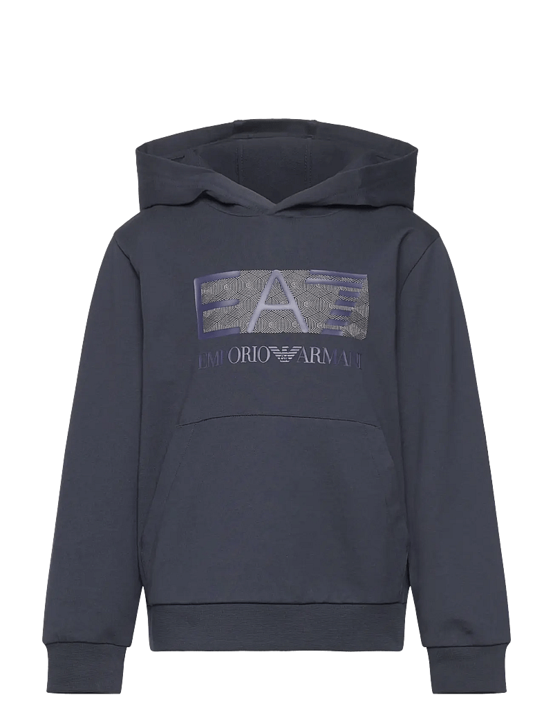 EA7 - SWEATSHIRT - kapuutsiga dressipluusid - armani blue - 0