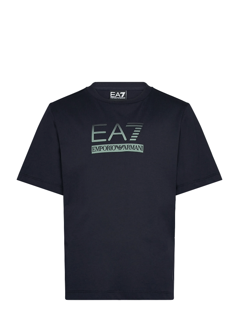 EA7 - T-SHIRT - t-krekli ar īsām piedurknēm - sky captain - 0
