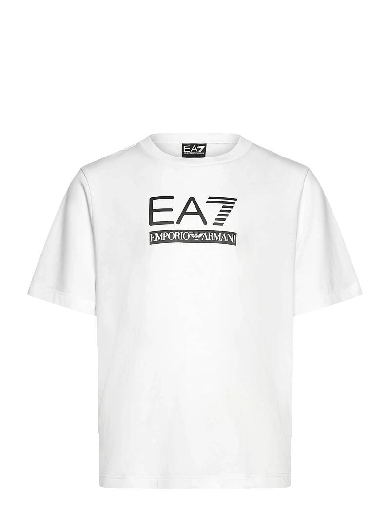 EA7 - T-SHIRT - kortärmade t-shirts - white - 0