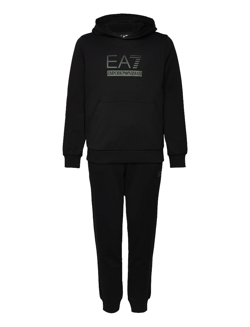 EA7 - TRACKSUIT - treniņtērpi un divdaļīgi komplekti - black - 0