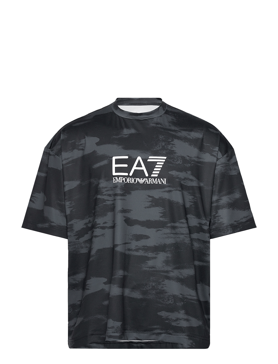 EA7 - T-SHIRT - fancy black - 0