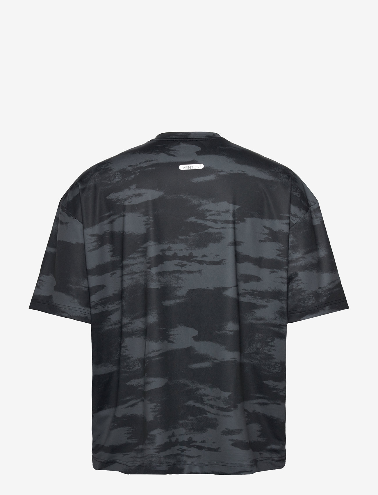 EA7 - T-SHIRT - herbstliche kleidung - fancy black - 1