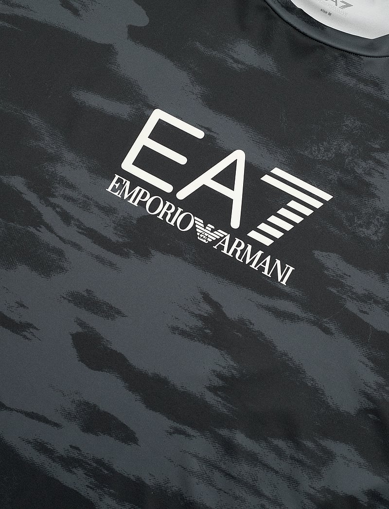 EA7 - T-SHIRT - short-sleeved t-shirts - fancy black - 2
