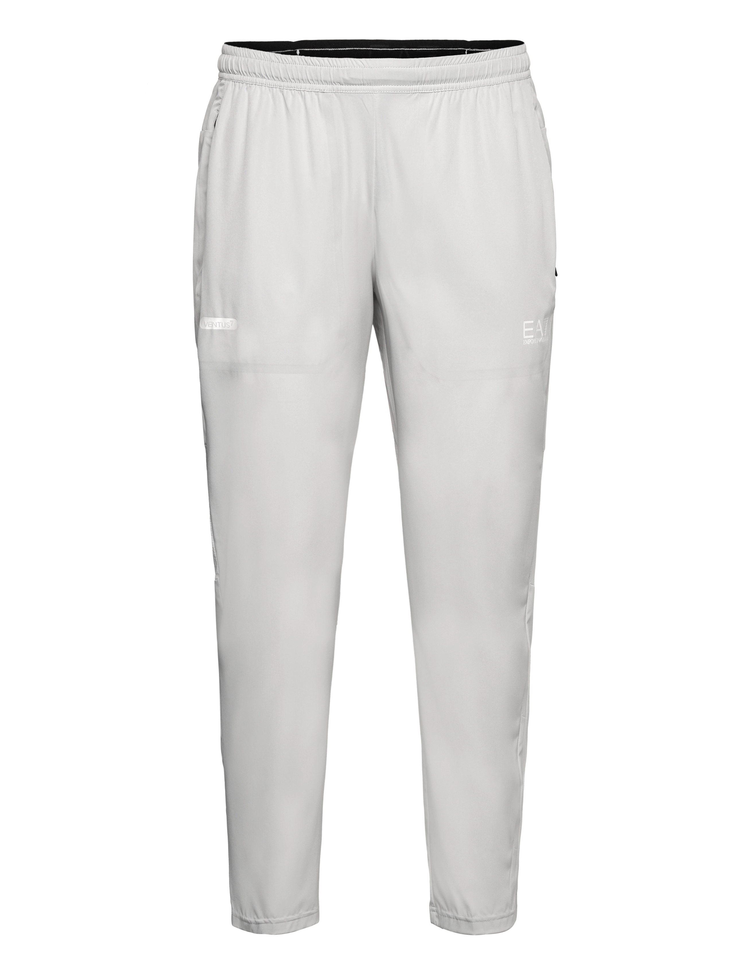 EA7 TROUSER - Sweatpants - GRAY VIOLET / white