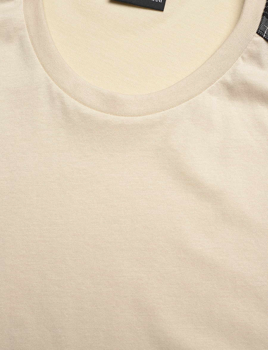 EA7 - T-SHIRT - short-sleeved t-shirts - almond milk - 2