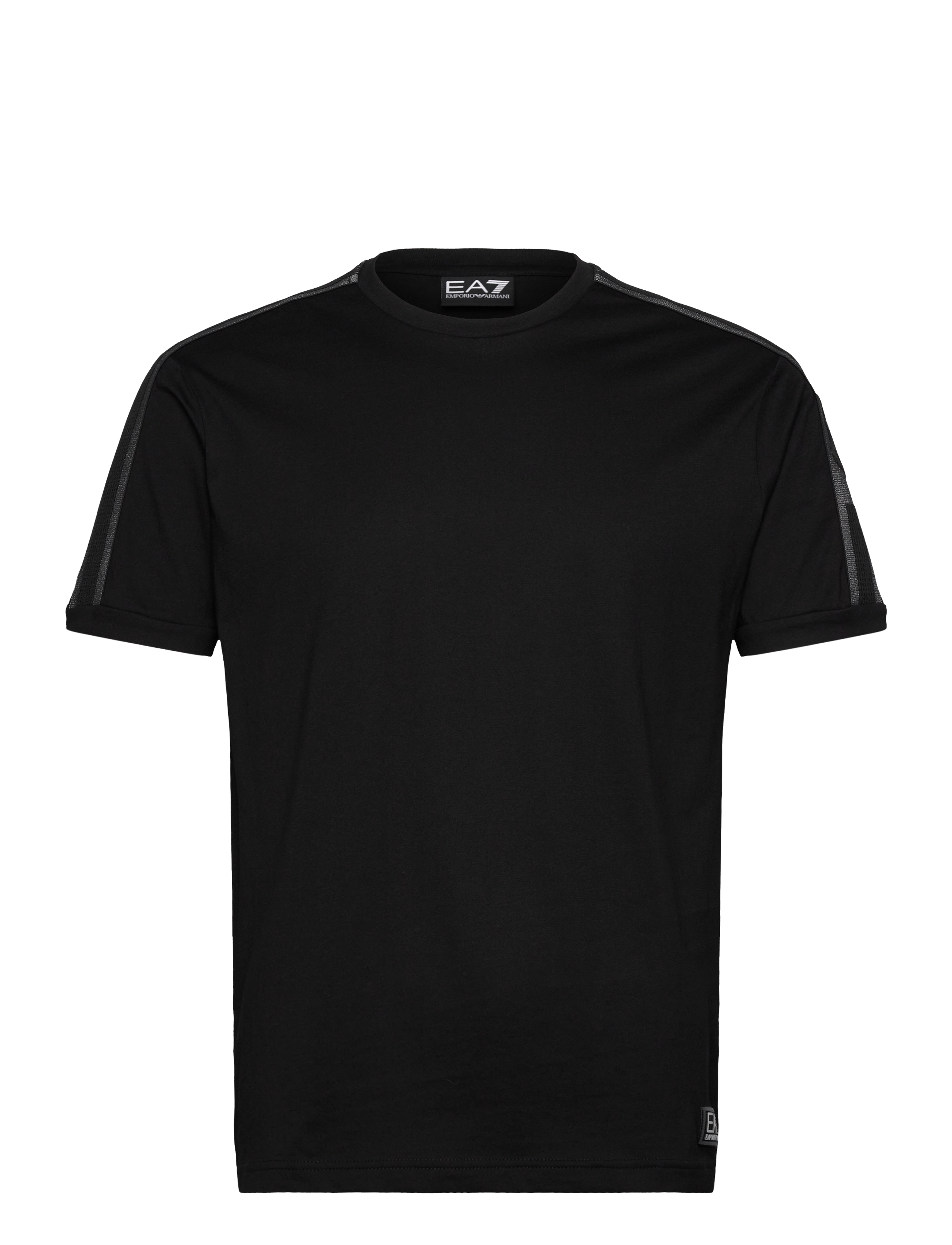 EA7 T-SHIRT - T-shirts - BLACK / black