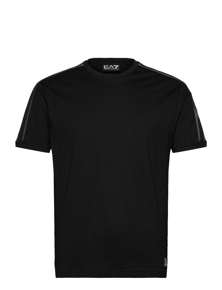 EA7 - T-SHIRT - short-sleeved t-shirts - black - 0