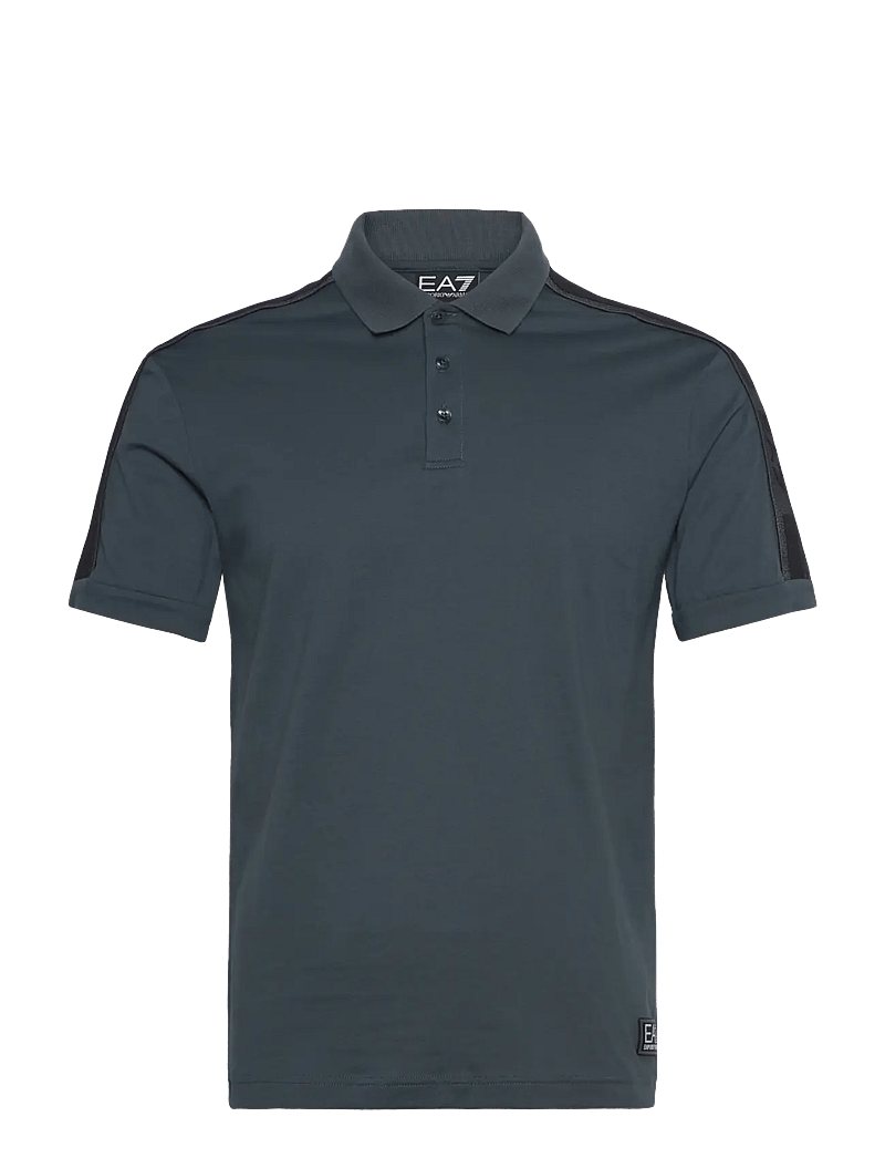 EA7 - POLO SHIRT - lühikeste varrukatega polod - dark slate - 0