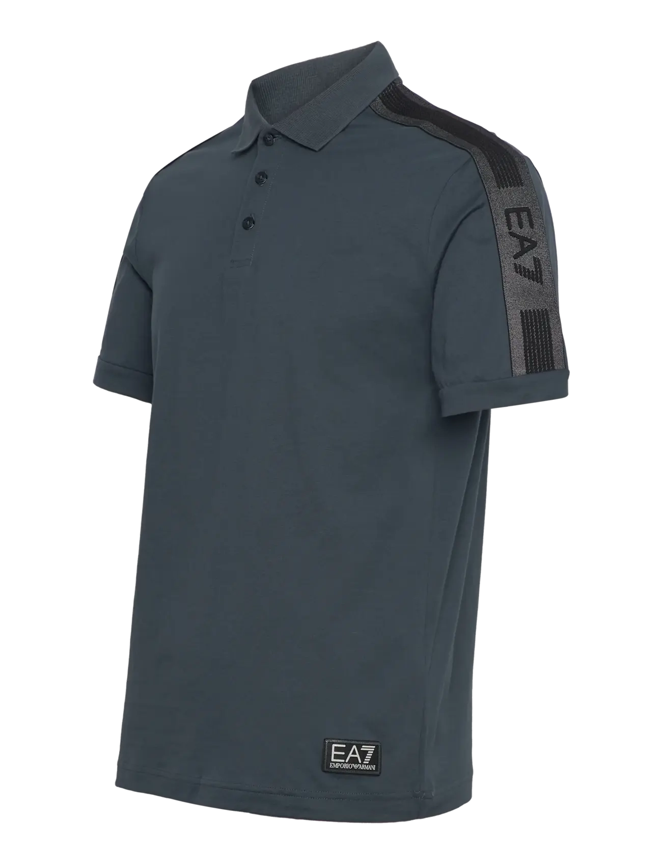 EA7 - POLO SHIRT - kurzärmelig - dark slate - 2