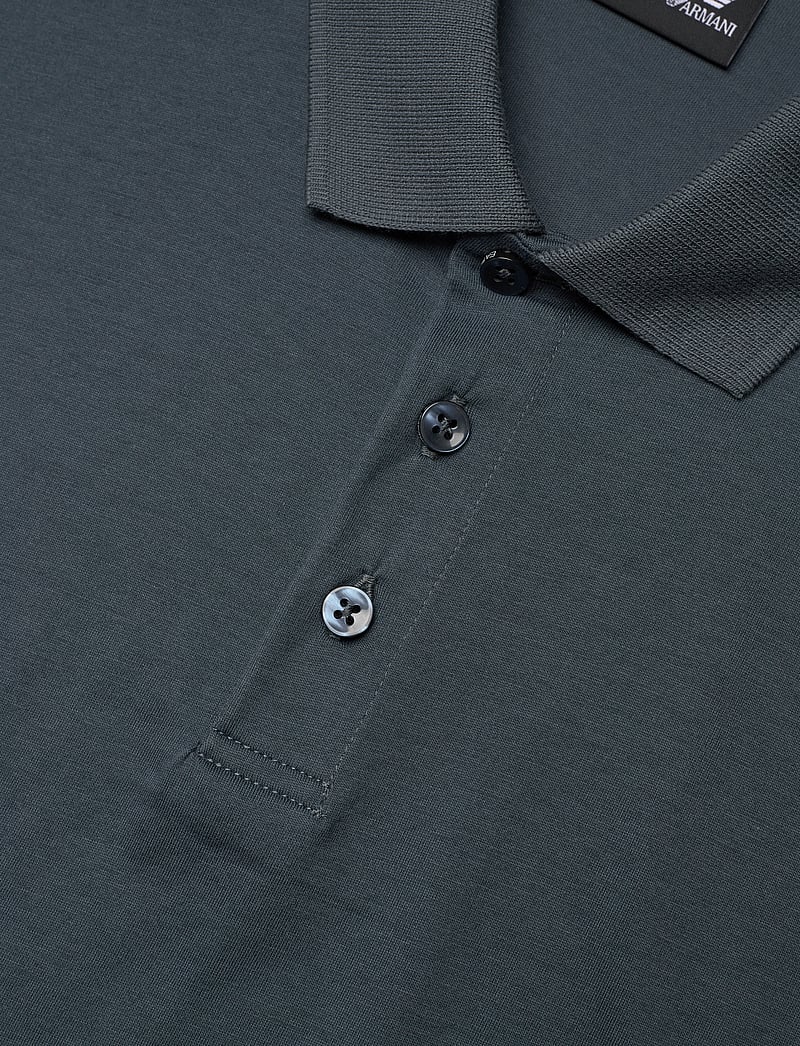 EA7 - POLO SHIRT - lühikeste varrukatega polod - dark slate - 4
