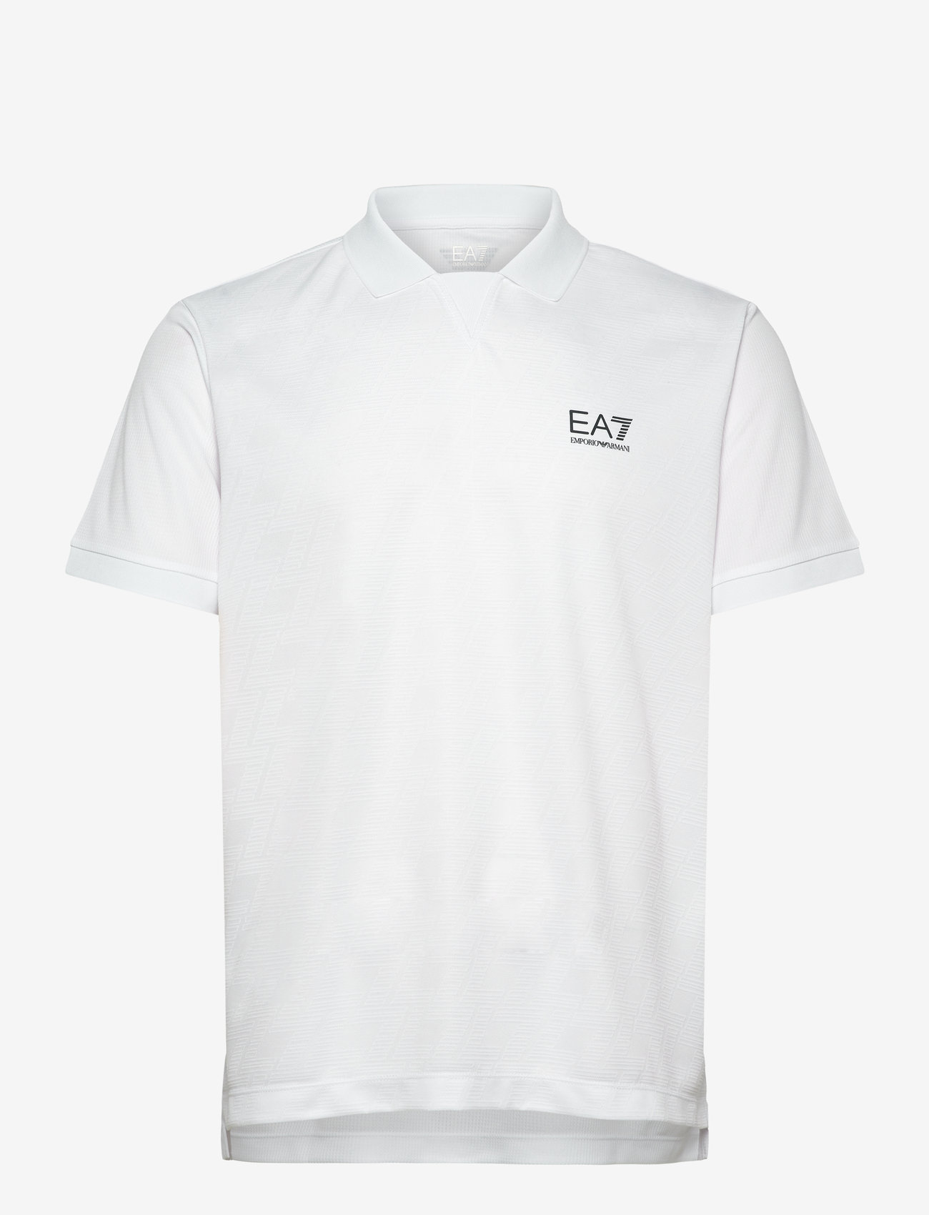 EA7 - POLO SHIRT - kortärmade pikéer - white - 0