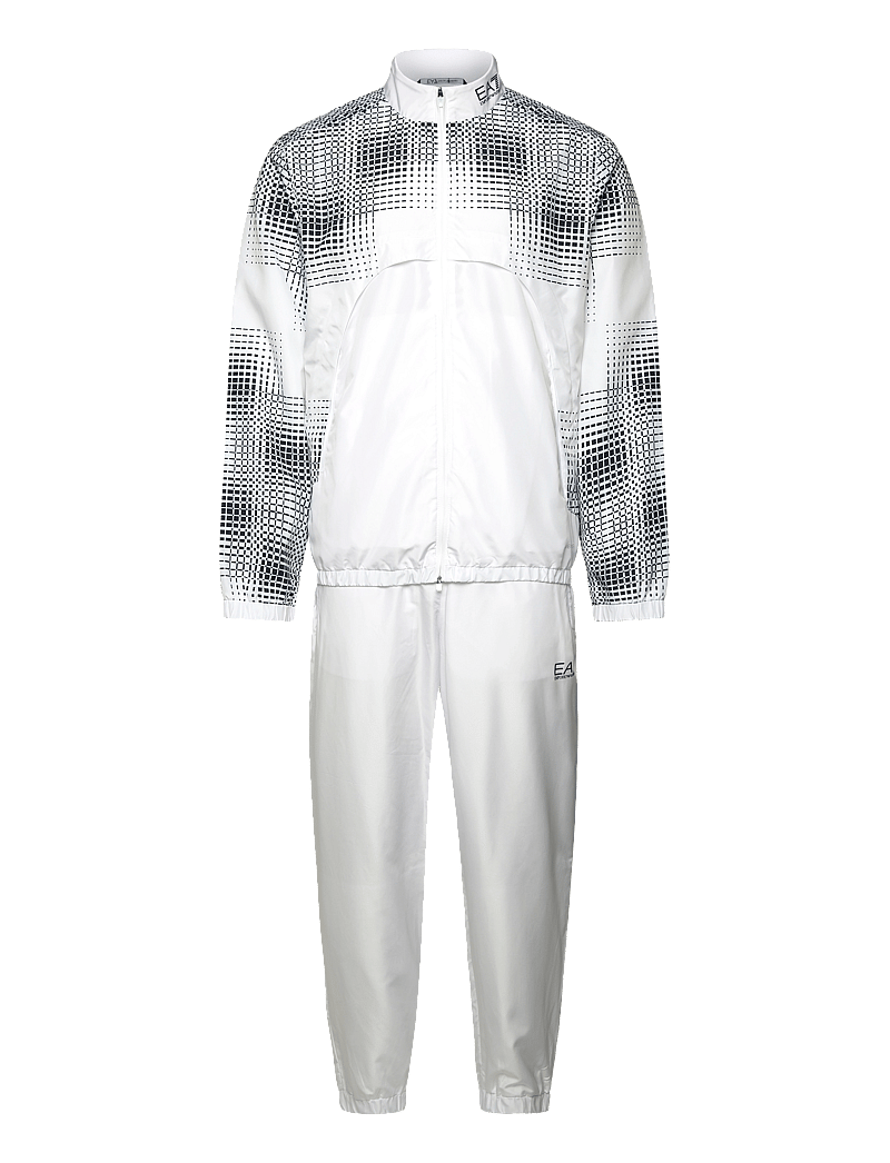 EA7 - TRACKSUIT - trainingsanzug - white/blue - 0