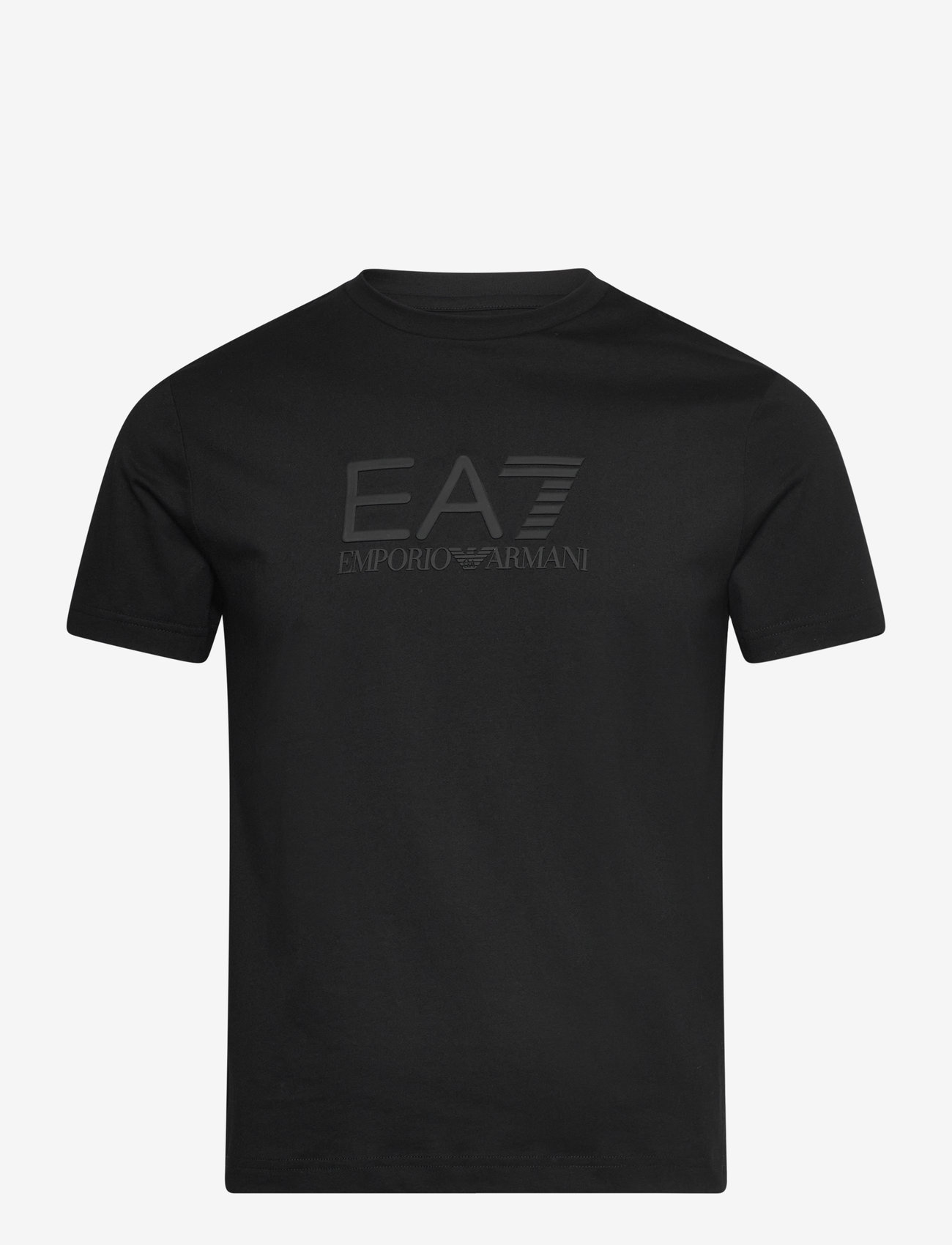 EA7 - T-SHIRT - efterårstøj - black - 0