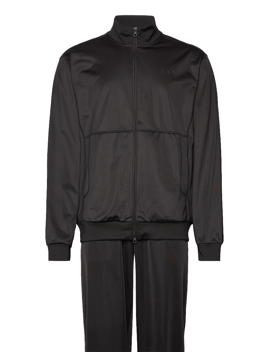 EA7 - TRACKSUIT - tracksuits - black - 0