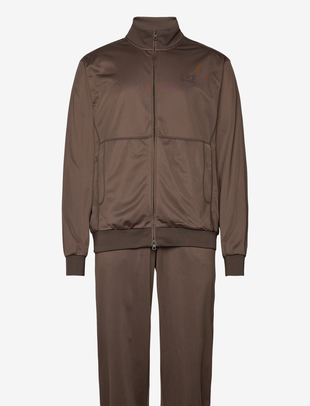 EA7 - TRACKSUIT - track jacketstrainingsanzug - turkish coffee - 0
